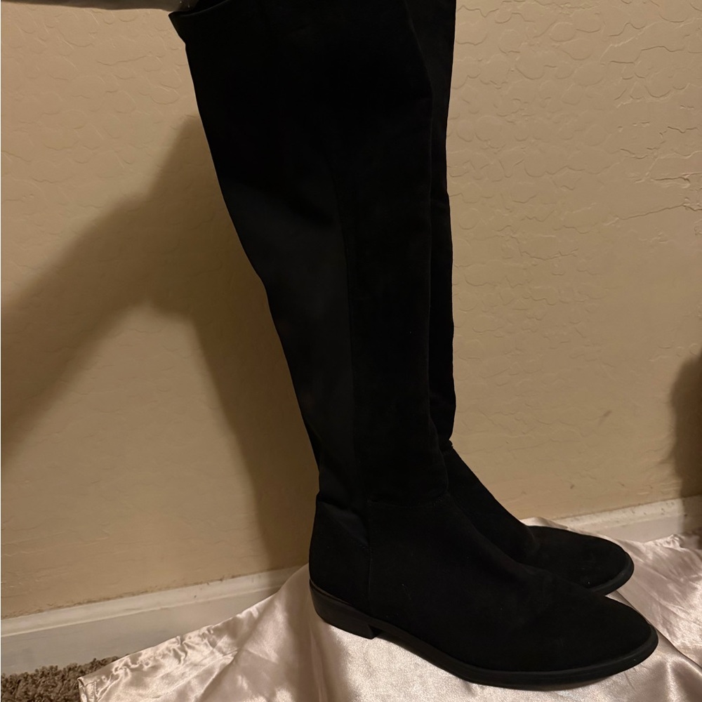 Simply Vera Vera Wang Black Over the Knee Boots
